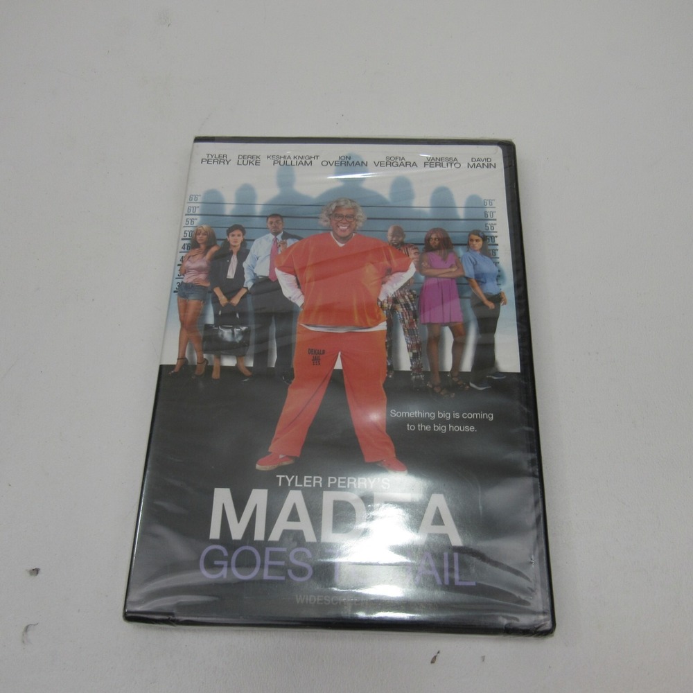 Tyler Perry's Madea Goes to Jail (DVD,‎ 2008) Brand New Sealed